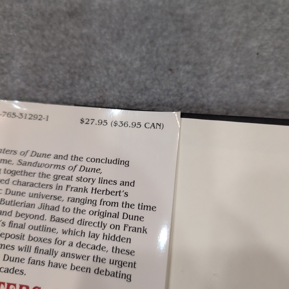 Hunters of Dune First Edition w/ Signed Bookplate Brian Herbert Kevin J Anderson - Picture 4 of 5